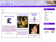 Tablet Screenshot of mater.co.uk